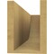 Ekena Millwork 6in. W x 8in. H x 24in. L Durham Woodgrain TimberThane Rafter Tail, Primed Tan RFTUR06X08X24DURRCPR - alternate 3